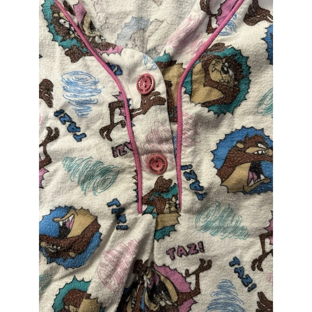 Vintage Tazmanian Devil Pajama Set‎ 1997. - Picture 6 of 8